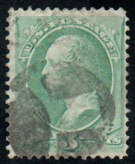 # 147 F-VF, negative "top hat" cancel, very nice!