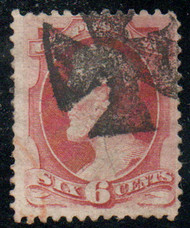 # 148 Fine+, bold "Maltese cross" cancel, rich color!