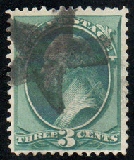# 158 VF, "star" cancel, bold color!