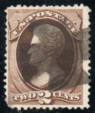 # 146 F-VF, "Maltese cross" cancel, vivid color!
