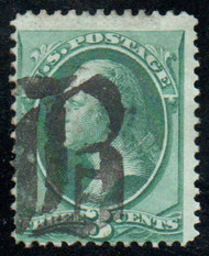 # 147 Fine+, super fancy "B" cancel, slight thinning, robust color!