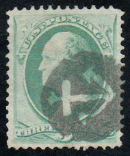 # 147 VF/XF, hollowed "anchor" cancel, nicely centered, CHOICE!