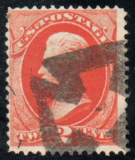 # 178 F-VF, negative "Maltese cross" cancel, fresh color!