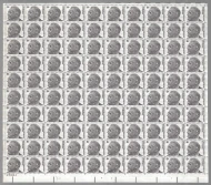 #1284 6c Roosevelt, F/VF or better OG NH, Full Sheet of 100, STOCK PHOTO (sheets will be fault free, if you want a special position or plate number, please ask)