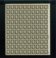 #1289b 20c Marshall, tagged, dull gum, F/VF or better OG NH, Full Sheet of 100, STOCK PHOTO (sheets will be fault free, if you want a special position or plate number, please ask)