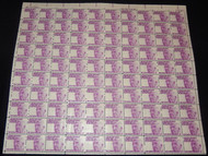 #1291a 30c Dewey, shiny gum, F/VF or better OG NH, Full Sheet of 100, STOCK PHOTO (sheets will be fault free, if you want a special position or plate number, please ask)