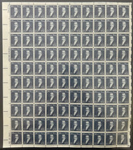 #1292 40c Thomas Paine, F/VF or better OG NH, Full Sheet of 100, STOCK PHOTO (sheets will be fault free, if you want a special position or plate number, please ask)
