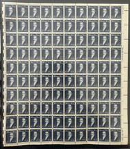 #1292a 40c Paine, tagged, dull gum, F/VF or better OG NH, Full Sheet of 100, STOCK PHOTO (sheets will be fault free, if you want a special position or plate number, please ask)