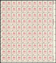 #1585 4c Public that Reads, shiny gum, cream paper, F/VF or better OG NH, Full Sheet of 100, STOCK PHOTO (sheets will be fault free, if you want a special position or plate number, please ask)