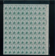 #1591v 9c Assemble, dull gum, F/VF or better OG NH, Full Sheet of 100, STOCK PHOTO (sheets will be fault free, if you want a special position or plate number, please ask)
