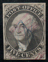#    9x1 VF appearance, repaired stamp but looks VF/XF with a light cancel, CHOICE!
