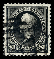 # 261 XF-SUPERB, w/PF (GRADED 95 (05/19) CERT, well centered for this notorious off centered issue, nice cancel, only four grade higher, SUPER GEM!