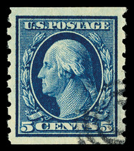 # 396 SUPERB, w/PSAG (GRADED 98 (01/20)) CERT, one of the finer known used 396's, super nice lower right corner target cancel, TOP OF THE POPULATION!