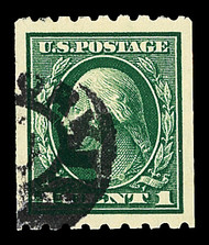 # 410 XF-SUPERB, w/PSE (GRADED 95 (01/18)) CERT, well centered, tough to improve upon, Super!