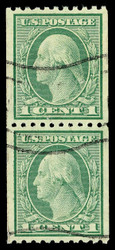 # 486 XF-SUPERB, w/PF (GRADED 95-XQ (02/10)) CERT, big large margins, near perfect centering, looks better than a 95, but would not go to a 98, GEM PAIR!