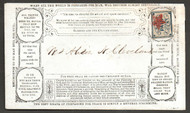 Local #  7LB12 VF on cover, w/PSAG (04/26) CERT, a lovely advertising cover with nice strike of red star cancel, small flaws a usual, SUPER!
