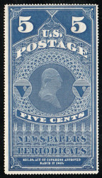 #PR  4a VF NGAI, with PSAG (02/24) CERT, dark blue color, all perforations are intact which is scarce on this large issues, CHOICE GEM!