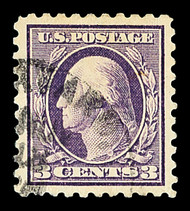 # 464 XF-SUPERB, w/CROWE GRADED 95 (02/23)) CERT, a large margined stamp, super nice cancel, Fresh!