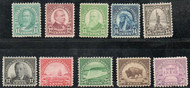 # 692 - 701 F//VF OG VF OG H, nice set, fresh colors, nice price