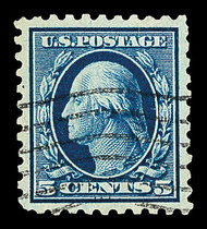 # 466 XF-SUPERB, w/PSE (GRADED 95 (06/07)) CERT, a lovely graded stamp, SUPER NICE!