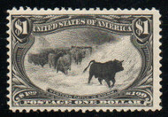 # 292 F/VF OG H, bold color!