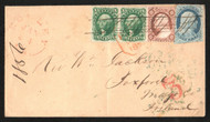 #  13, 9, 11 on cover, w/PSAG (06/26) CERT, the 13 pair is SUPERB with large margins, 9 with fault, SUPER NICE!