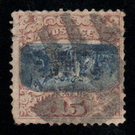 # 119b F/VF, INVERT, w/PSE (05/18) CERT, a nice invert with fainter cancel and nice color, faults and repairs as usual, most 119b contain faults, Nice Appearing example,  Scotts $27500