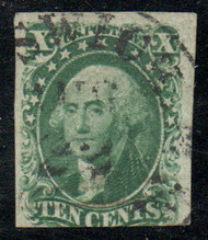 #  14 F/VF, town cancel, nice and fresh!