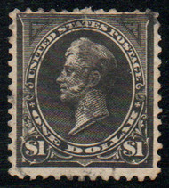 # 276 VF, nice lighter cancel, creases, nice stamp