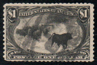 # 292 F/VF, nice cancel, small thin, nice price