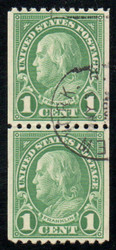 # 604 VF/XF, Pair, w/PSE (GRADED 85 (11/16)) CERT, town cancel, Pair, phenomenal color, CHOICE!