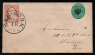 Local # 20L14 on cover with a 11, nice markings, Fresh!