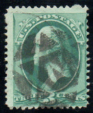 # 147 Fine+, "N in star" cancel, terrific color!