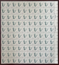 #1868 40c Lillian Gilbreth, small block tagging, full sheet, VF OG NH, *STOCK PHOTO*, please ask for specific plate numbers or positions