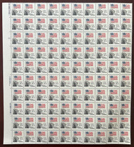 #1894e 20c Flag over Supreme Court, shiny gum, bullseye, full sheet, VF OG NH, *STOCK PHOTO*, please ask for specific plate numbers or positions
