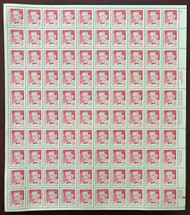 #2173a 5c Luis Munoz Marin, Untagged, full sheet, VF OG NH, *STOCK PHOTO*, please ask for specific plate numbers or positions