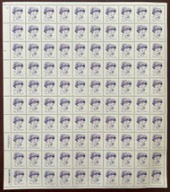 #2181c 23c Mary Cassatt, Mottled Tagging, shiny gum, full sheet, VF OG NH, *STOCK PHOTO*, please ask for specific plate numbers or positions