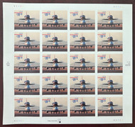 #3262 $11.75 Piggyback Space Shuttle, full sheet, VF OG NH, *STOCK PHOTO*, please ask for specific plate numbers or positions
