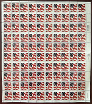 #3629F 37c Flag, 2003 Date, full sheet, VF OG NH, *STOCK PHOTO*, please ask for specific plate numbers or positions