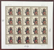 #3756 5c American Toleware, 2004 Date, full sheet, VF OG NH, *STOCK PHOTO*, please ask for specific plate numbers or positions