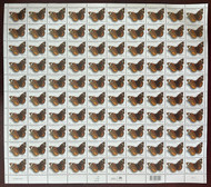 #4000 24c Common Buckeye, full sheet, VF OG NH, *STOCK PHOTO*, please ask for specific plate numbers or positions