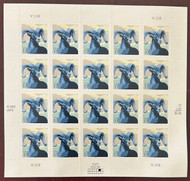 #4138a 17c Big Horn Sheep, tagged, full sheet, VF OG NH, *STOCK PHOTO*, please ask for specific plate numbers or positions