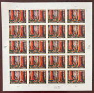 #4378 $4.95 Redwood Forest, full sheet, VF OG NH, *STOCK PHOTO*, please ask for specific plate numbers or positions