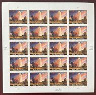 #4379 $17.50 Old Faithful, full sheet, VF OG NH, *STOCK PHOTO*, please ask for specific plate numbers or positions
