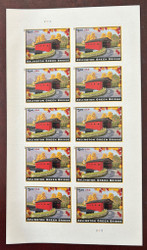 #4738 $5.60 Arlington Green Bridge, full sheet, VF OG NH, *STOCK PHOTO*, please ask for specific plate numbers or positions