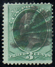 # 147 F/VF, used, leaves cancel, wonderful color!