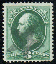 # 158 VF, used, S-O-N star cancel, vivid color!