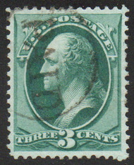 # 158 XF-SUPERB, used, "PAID" cancel, robust color, SELECT!