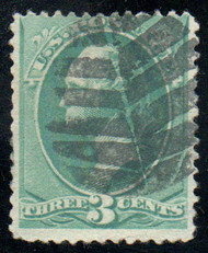 # 207 Fine+, used, leaves cancel, great color!