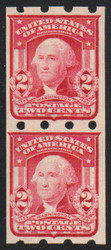 # 320v VF/XF OG LH, Pair, Brinkerhoff Company, Type I, lovely color, CHOICE!